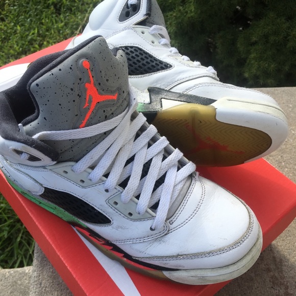 jordan 5 poison green
